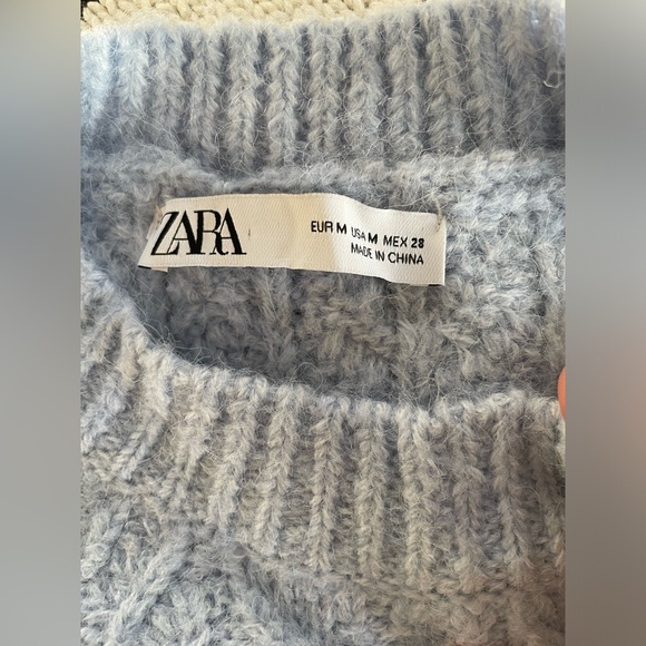 Zara blue vest. Size M - Picture 4 of 5